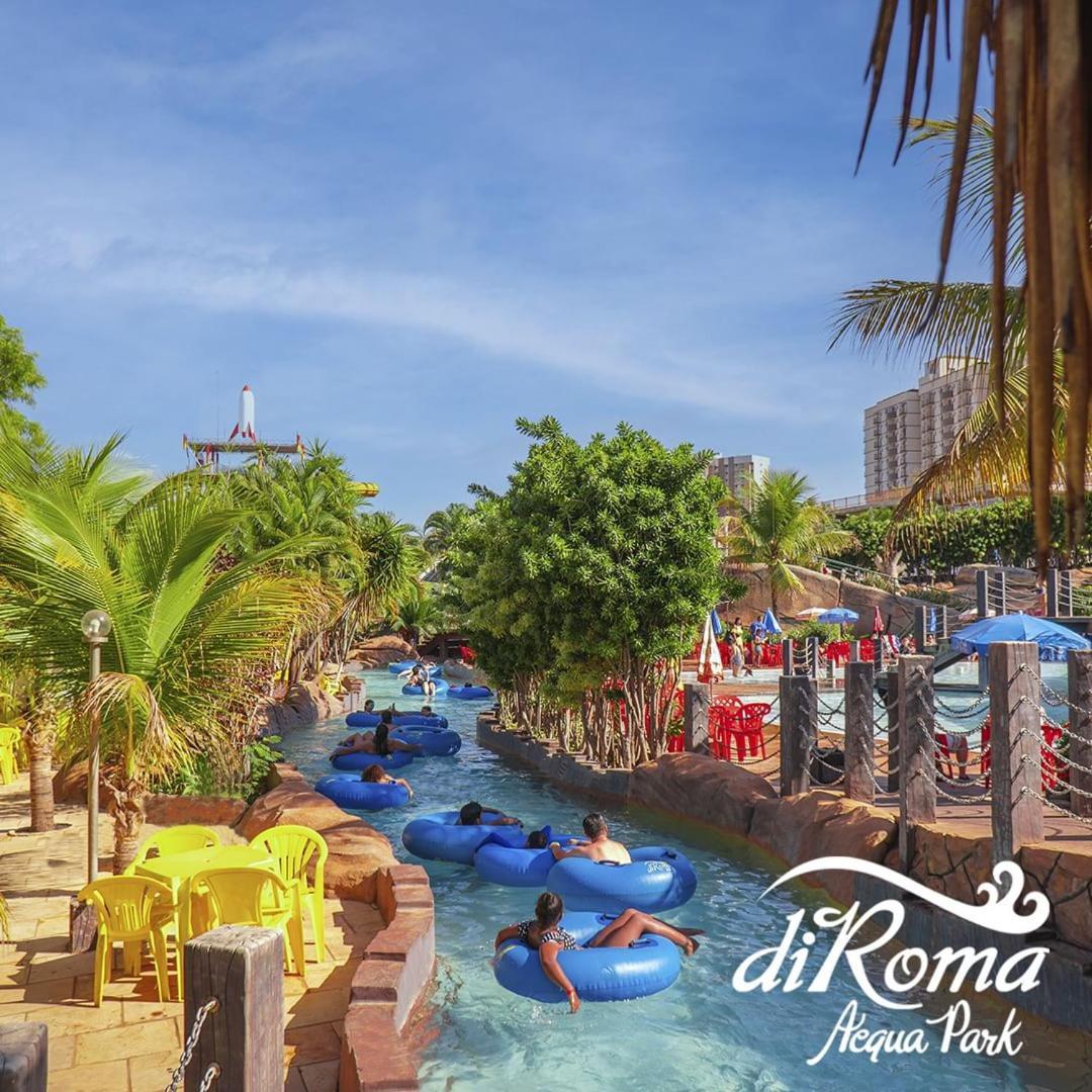 Piazza Diroma Acesso Diroma Acqua Park Gratuito Star Temporada Aparthotel Caldas Novas Εξωτερικό φωτογραφία